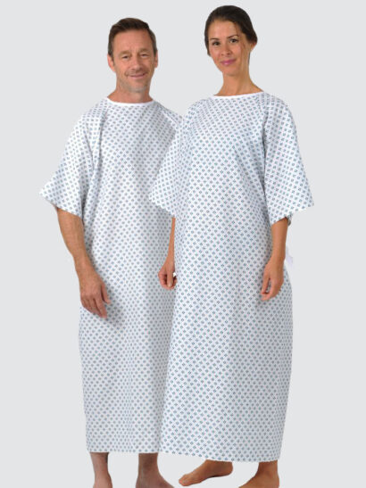 1st Choice Blue Diamond Hospital Gown