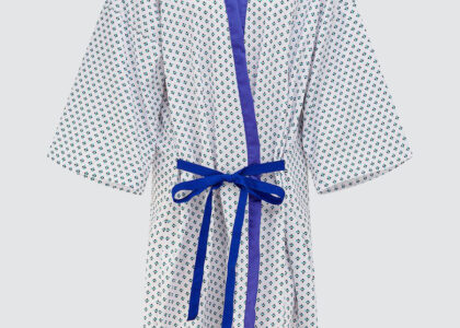 1st Choice Blue Diamond Patient Robe