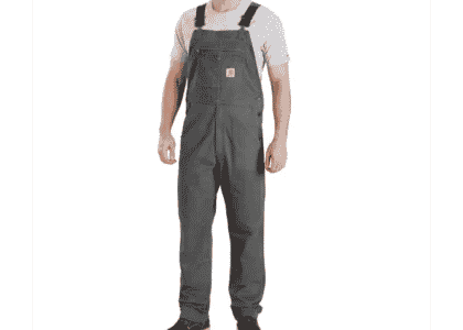 RUGGED FLEX® RELAXED FIT CANVAS BIB OVERALL - AWB Textiles